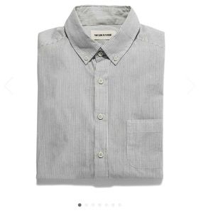 Taylor Stitch Jack in Indigo Stripe - Size 38 (Small)